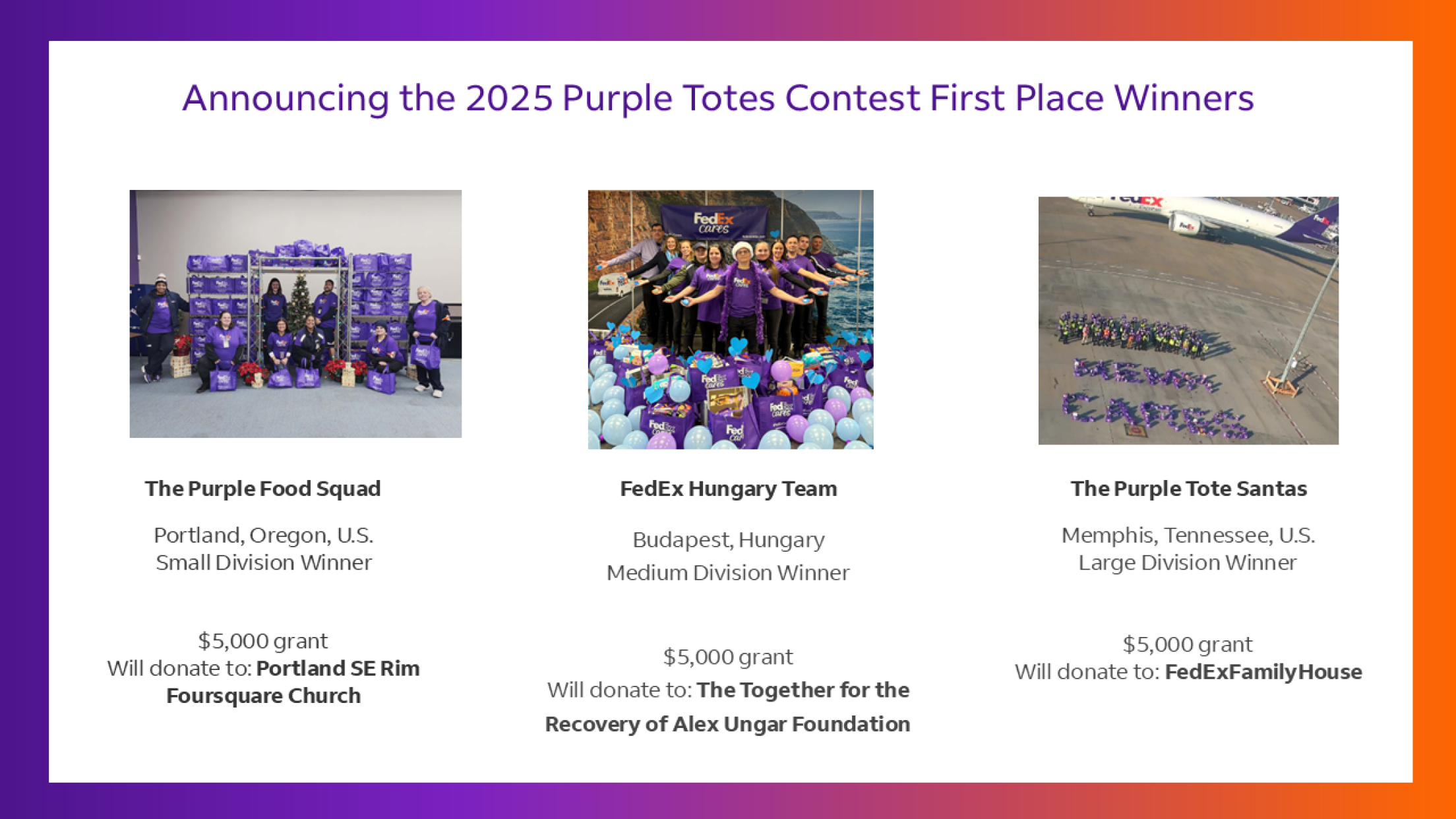 FedEx Cares